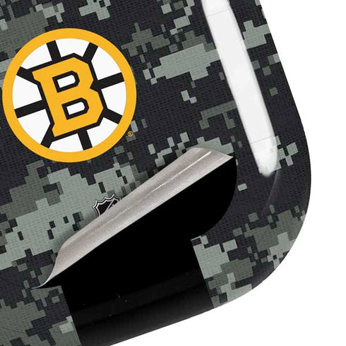 NHL Boston Bruins Camo Galaxy Buds Pro Skin