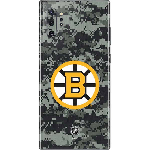 NHL Boston Bruins Camo Galaxy Note 10 Plus Skin