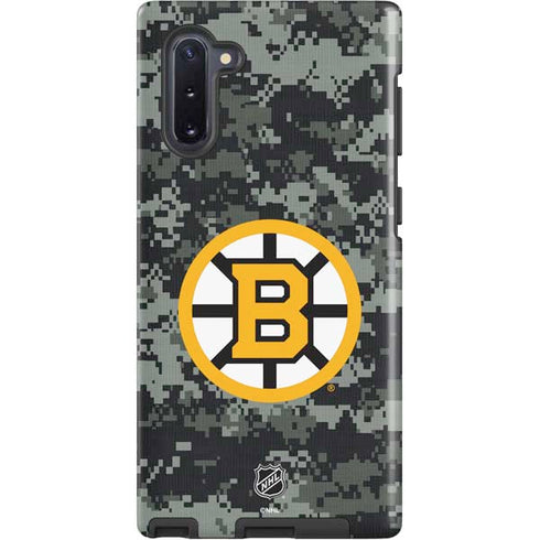 NHL Boston Bruins Camo Galaxy Note 10 Pro Case