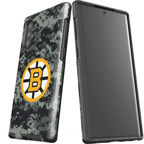 NHL Boston Bruins Camo Galaxy Note 10 Pro Case