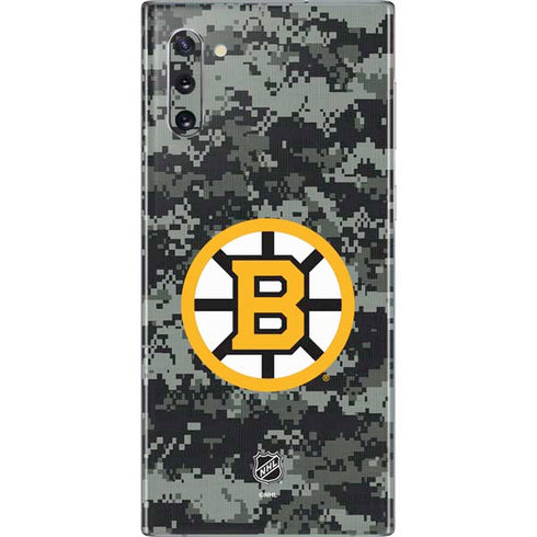 NHL Boston Bruins Camo Galaxy Note 10 Skin