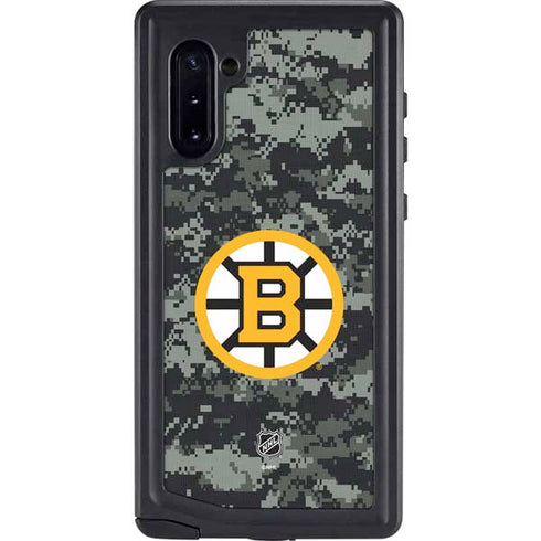 NHL Boston Bruins Camo Galaxy Cases