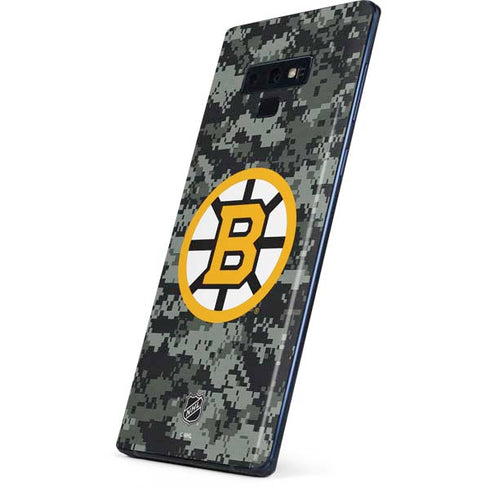 NHL Boston Bruins Camo Galaxy Note 9 Skin