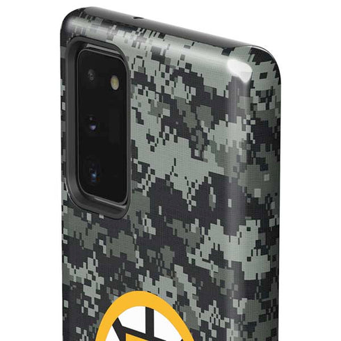 NHL Boston Bruins Camo Galaxy Note20 5G Pro Case