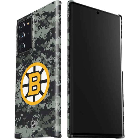 NHL Boston Bruins Camo Galaxy Note20 Ultra 5G Lite Case