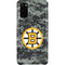 NHL Boston Bruins Camo Galaxy S20 Lite Case
