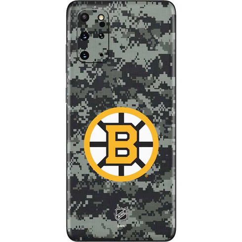 NHL Boston Bruins Camo Galaxy S20 Plus Skin