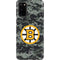 NHL Boston Bruins Camo Galaxy S20 Pro Case