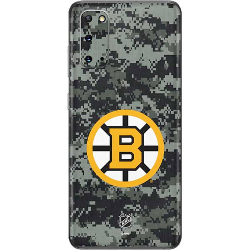 NHL Boston Bruins Camo Galaxy S20 Skin
