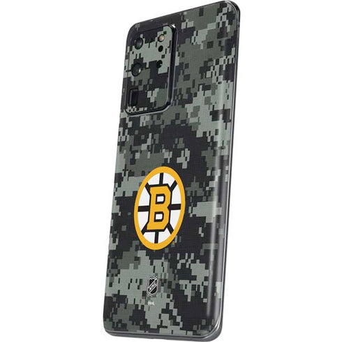 NHL Boston Bruins Camo Galaxy S20 Ultra 5G Skin