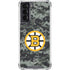 NHL Boston Bruins Camo Galaxy S21 5G Clear Case
