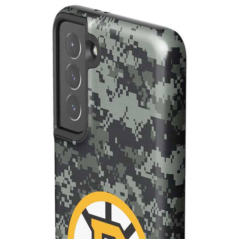 NHL Boston Bruins Camo Galaxy S21 5G Pro Case