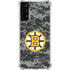 NHL Boston Bruins Camo Galaxy S21 Plus 5G Clear Case