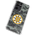 NHL Boston Bruins Camo Galaxy S21 Ultra 5G Clear Case
