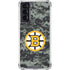 NHL Boston Bruins Camo Galaxy S22 Clear Case
