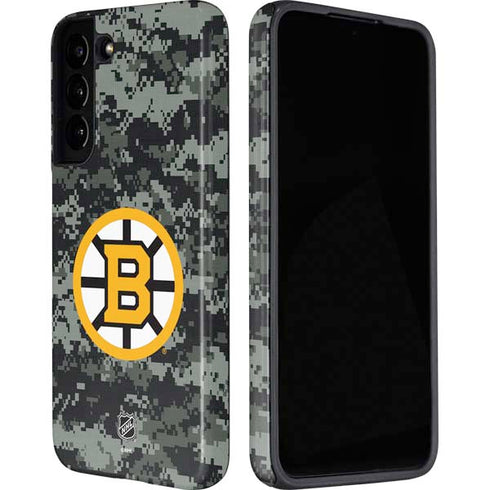 NHL Boston Bruins Camo Galaxy S22 Pro Case