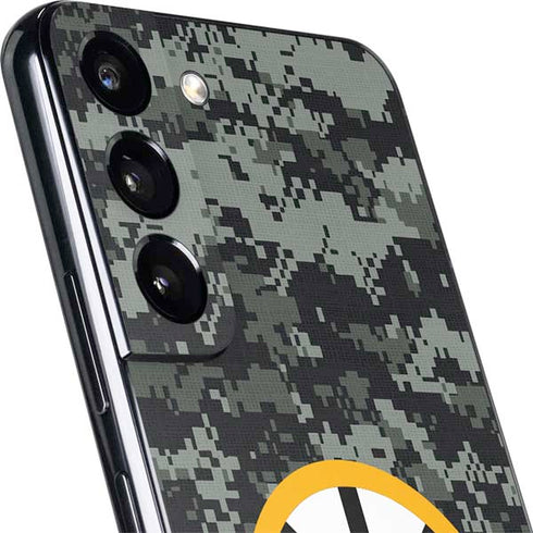 NHL Boston Bruins Camo Galaxy S22 Skin