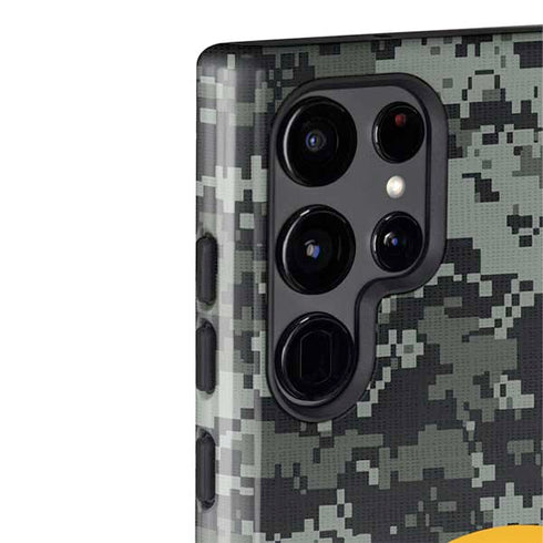 NHL Boston Bruins Camo Galaxy S22 Ultra Pro Case