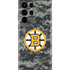 NHL Boston Bruins Camo Galaxy S22 Ultra Skin