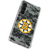 NHL Boston Bruins Camo Galaxy S23 Clear Case