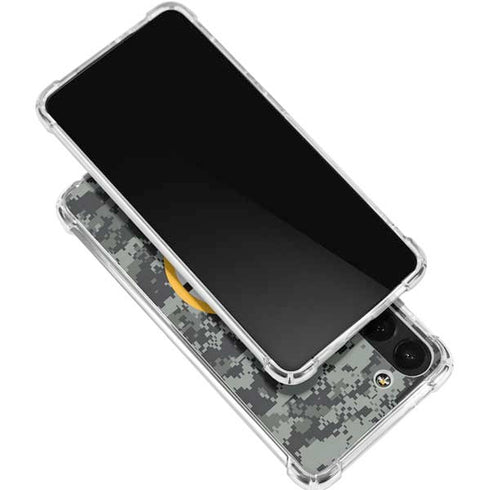 NHL Boston Bruins Camo Galaxy S23 FE Clear Case