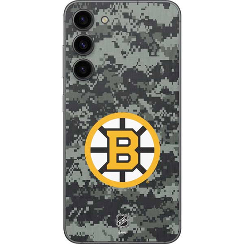 NHL Boston Bruins Camo Galaxy S23 FE Skin