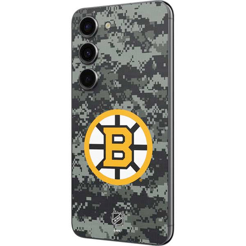 NHL Boston Bruins Camo Galaxy S23 Skin