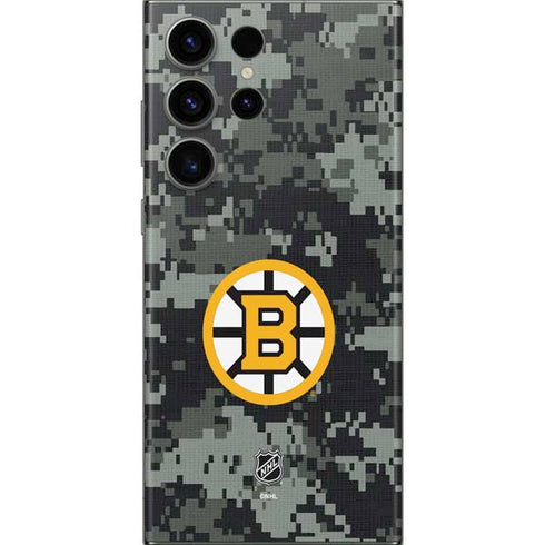 NHL Boston Bruins Camo Galaxy Skins