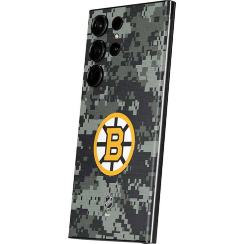 NHL Boston Bruins Camo Galaxy S23 Ultra Skin