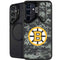 NHL Boston Bruins Camo Galaxy S24 FE Kickstand Case