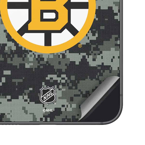 NHL Boston Bruins Camo Galaxy S24 Plus Skin
