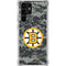 NHL Boston Bruins Camo Galaxy S24 Ultra Clear Case