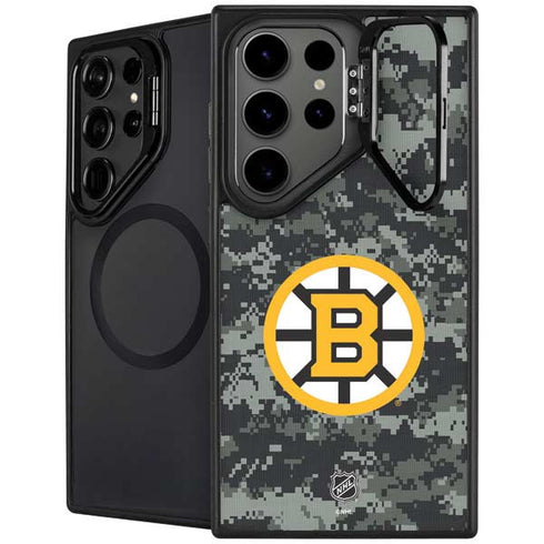NHL Boston Bruins Camo Galaxy Cases