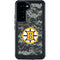 NHL Boston Bruins Camo Galaxy S24 Waterproof Case