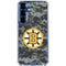 NHL Boston Bruins Camo Galaxy S25 Clear Case