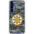 NHL Boston Bruins Camo Galaxy S25 Plus Clear Case