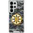 NHL Boston Bruins Camo Galaxy S25 Ultra Clear Case