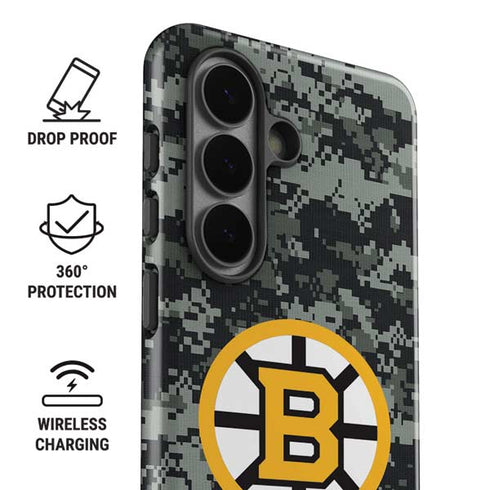 NHL Boston Bruins Camo Galaxy S26 Plus Impact Case