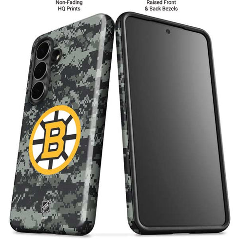 NHL Boston Bruins Camo Galaxy S26 Plus Impact Case