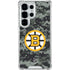 NHL Boston Bruins Camo Galaxy S26 Ultra Clear Case