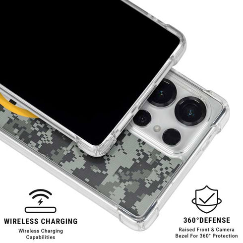 NHL Boston Bruins Camo Galaxy S26 Ultra Clear Case