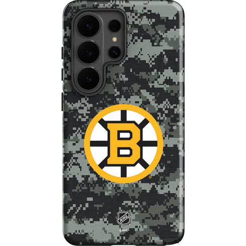 NHL Boston Bruins Camo Galaxy S26 Ultra Impact Case
