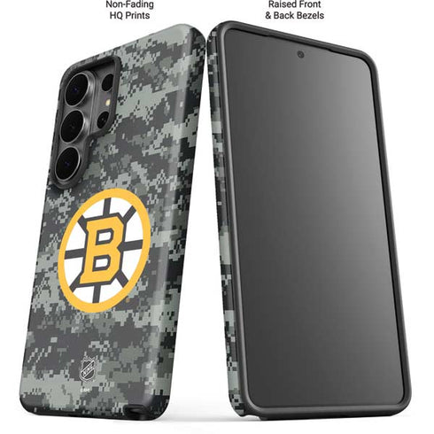 NHL Boston Bruins Camo Galaxy S26 Ultra Impact Case
