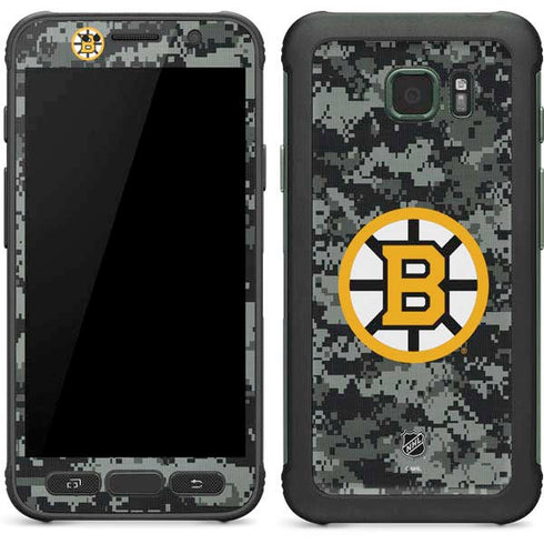 NHL Boston Bruins Camo Galaxy S7 Active Skin