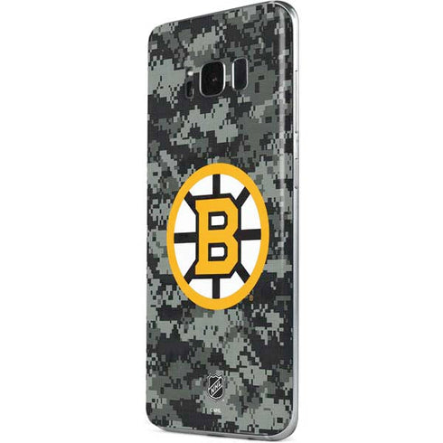 NHL Boston Bruins Camo Galaxy S8 Plus Skin