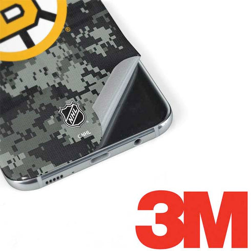 NHL Boston Bruins Camo Galaxy S8 Plus Skin