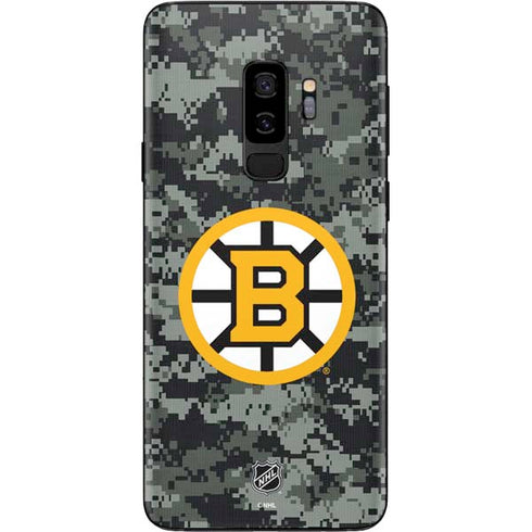 NHL Boston Bruins Camo Galaxy S9 Plus Skin
