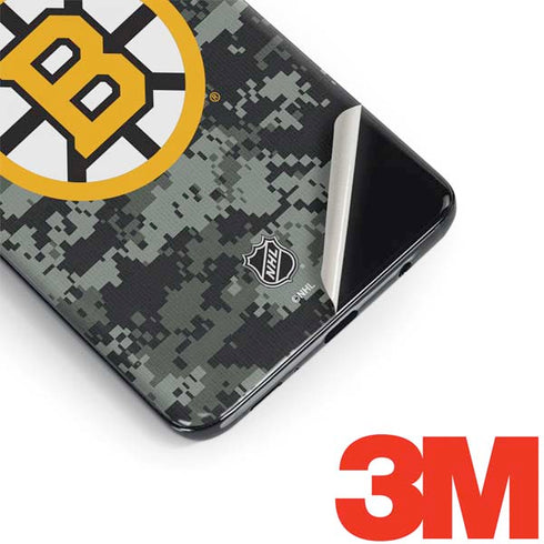NHL Boston Bruins Camo Galaxy S9 Skin