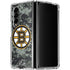 NHL Boston Bruins Camo Galaxy Z Fold4 5G Clear Case