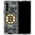 NHL Boston Bruins Camo Galaxy Z Fold4 5G Clear Case